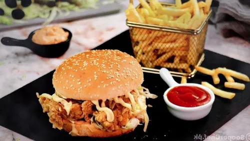 Crunchy Zinger Burger